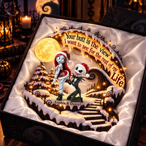 Dark Romance Couple Light Box - Personalized Gifts For Couples 09OHLU221026