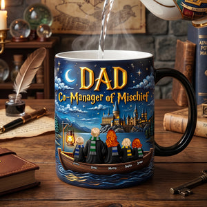 Fantasy Dad Magic Coffee Mug - Personalized Gifts For Dads 031HUTN230426