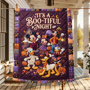 Boo Tiful Night Blanket - Personalized Gifts For Halloween 06tyqn100826