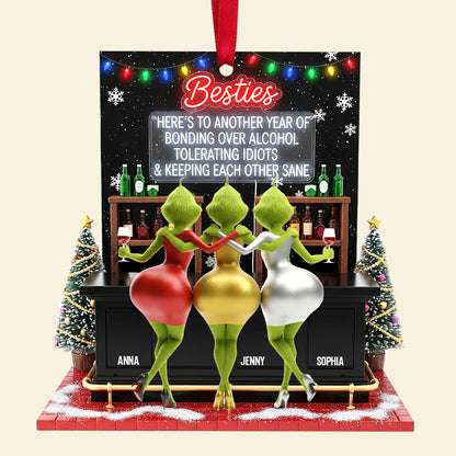 Personalized Gifts For Best Friends Christmas Ornament 04natn180925