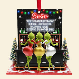 Personalized Gifts For Best Friends Christmas Ornament 04natn180925