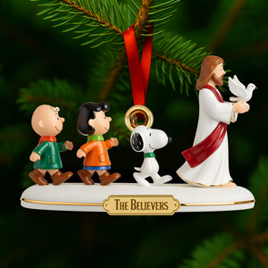 Following Jesus Christ Acrylic Ornament - Personalized Gifts For Christians 09QHLU211025