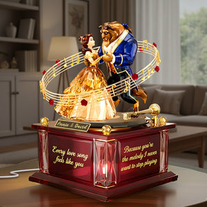 Couple Love Song Acrylic Light Box - Personalized Gifts For Couple 05tolu021225