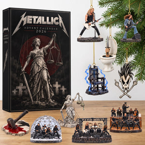 Metallica Collection Advent Calendar Blind Box - Personalized Christmas Gifts For Music Lovers 02qhtn291026
