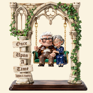 Forever Couple Acrylic Plaque - Personalized Gifts For Couple 05OHTN040226