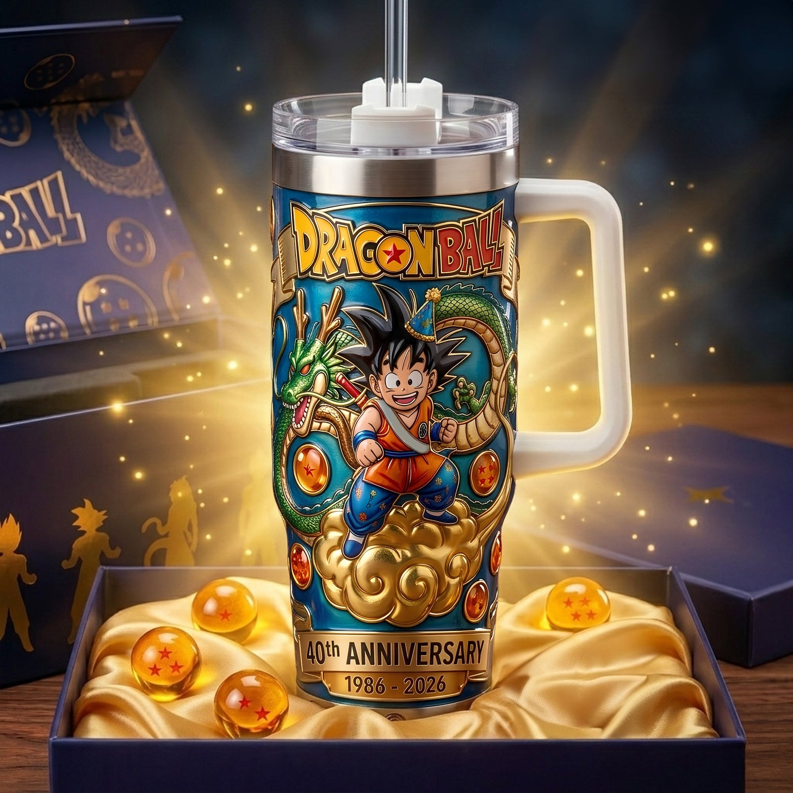 40th Anniversary Manga Series - Personalized Gifts For Cosmic Lovers Tumbler 05tolu190226
