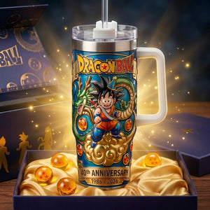 40th Anniversary Manga Series - Personalized Gifts For Cosmic Lovers Tumbler 05tolu190226