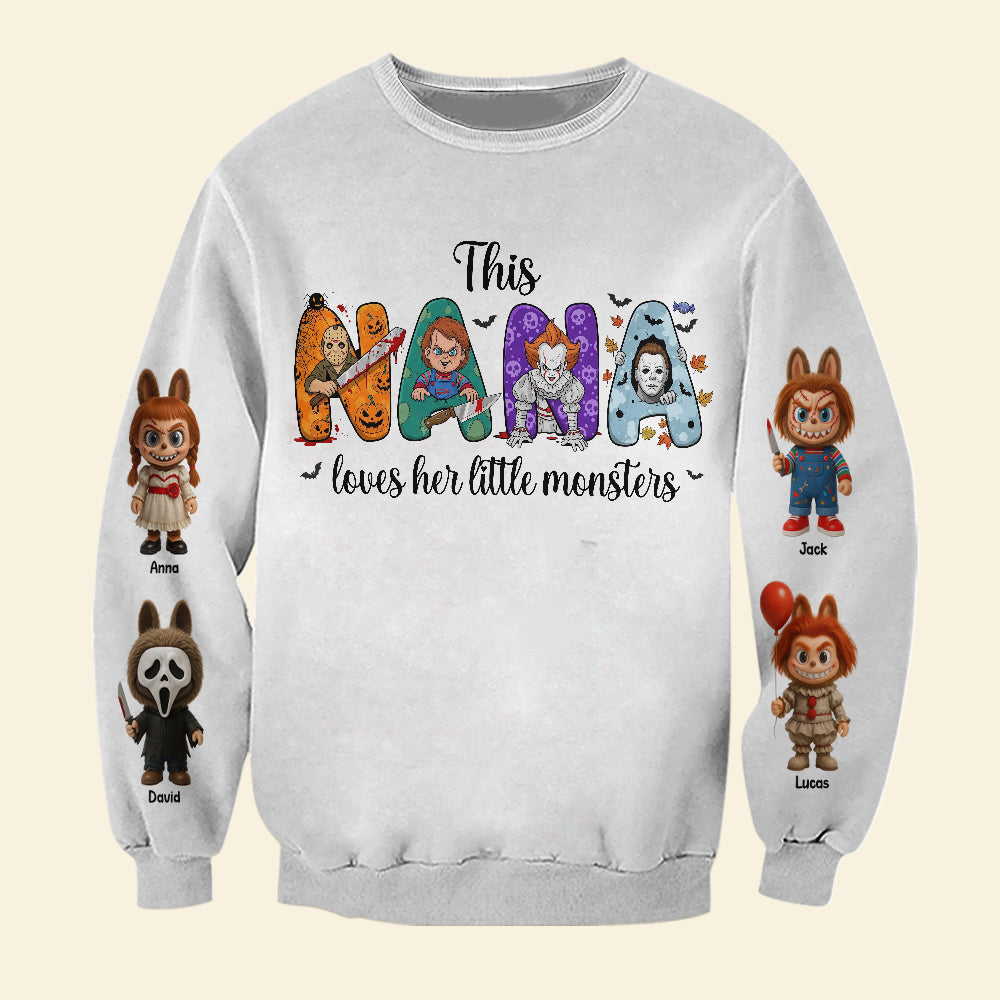 Horror Nana Shirt Personalized Gifts For Grandma 01natn260725-Homacus
