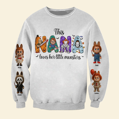Horror Nana Shirt Personalized Gifts For Grandma 01natn260725-Homacus
