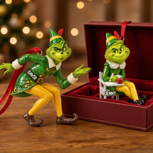 Mischievous Christmas Character Ornament - Personalized Gifts 04HUTN131026