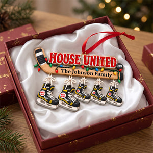 House Divided Christmas Ornament - Personalized Gifts For Skating Lovers Family 03hutn071026