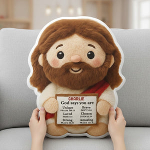 Jesus Custom Shape Pillow  - Personalized Gifts For Jesus Lovers 05natn131125