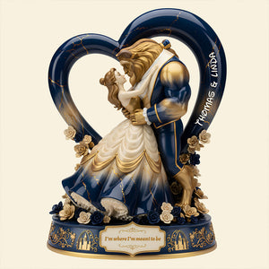 Romantic Couple Acrylic Plaque - Personalized Gifts For Couples 04kidt091225