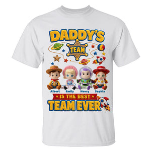 The Best Team Ever Shirt  - Personalized Gifts For Dad 01paqn160526