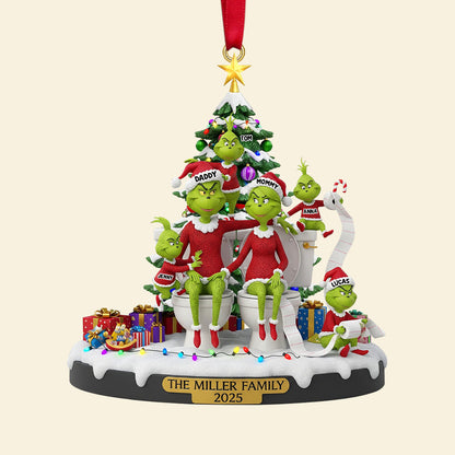 Personalized Gifts For Family Christmas Ornament 02natn180925