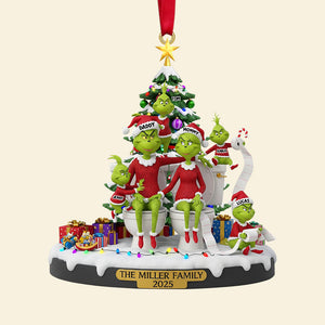 Personalized Gifts For Family Christmas Ornament 02natn180925