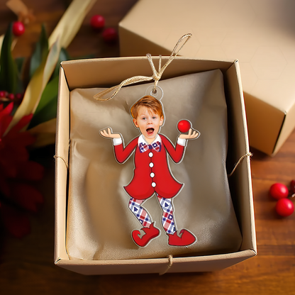Custom Photo Gifts For Movie Fan Acrylic Ornament Christmas 01xqpu111024 - Ornament - GoDuckee