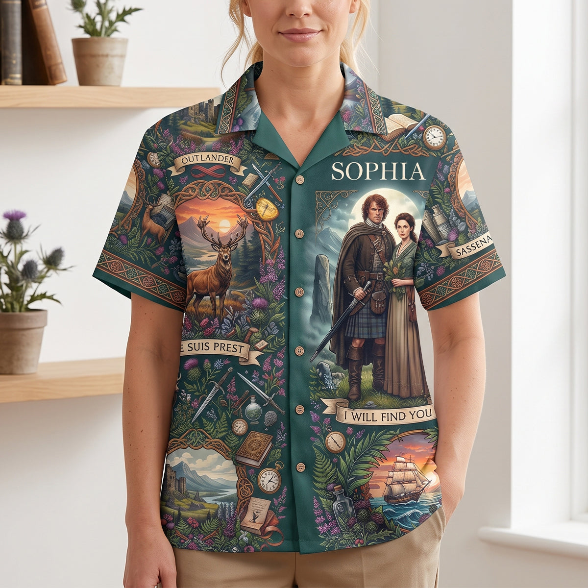 Rustic Highlands Hawaiian Shirt - Personalized Gifts 02HUTN030726