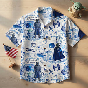 Proud American - Celebrated America 250th Anniversary Hawaiian Shirt - Gifts For Patriots 01pgdt070526