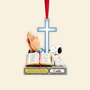 Cute Christian Ornament - Personalized Gifts For Christians 02tota090925