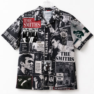 The Smiths Hawaiian Shirt Intricate Poetic Guiter Melody 01QHDT030726