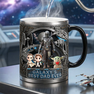Outer Space Dad Camp Magic Mug - Personalized Gifts For Dad 06QHTN250426