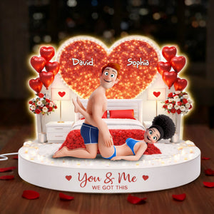 Sassy Couple Acrylic Light Box - Personalized Gift For Couples 02OHLU110226