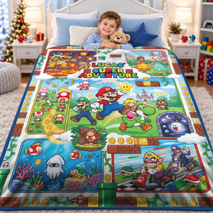Adventure In Another Dimension Blanket - Personalized Gifts 04ttqn071026