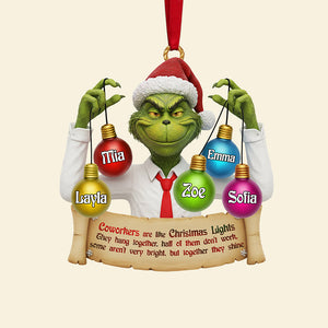 Personalized Gift For Christmas, Coworker Acrylic Ornament 04nata271025