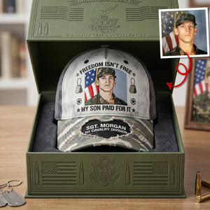 Military Served Member Support Classic Cap, Personalized Gifts For Veteran Families 04qhtn260526