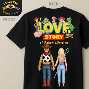 Our Love Story Shirt - Personalized Gifts For Couple 01HUDT220626-Homacus