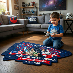 Legend Warriors - Celebrating USA 250th Anniversary Custom Shaped Doormat - Personalized Gifts For Family 01paqn300426
