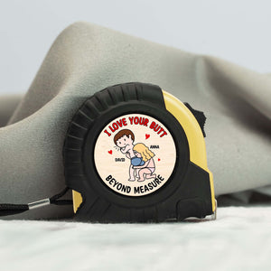 Personalized Gifts For Couple Tape Measure I Love Your Butt 01natn240524hh - Tape Measures - GoDuckee