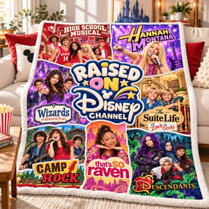 Raised On Fantastical World Blanket - Personalized Christmas Gifts 01halu121026
