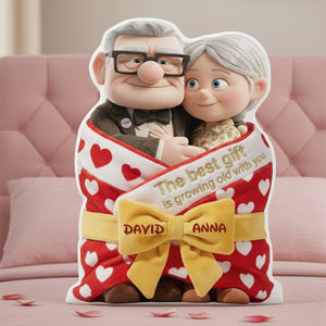 Couple Growing Old With You Pillow  - Personalized Gifts For Couple 07ohlu121225