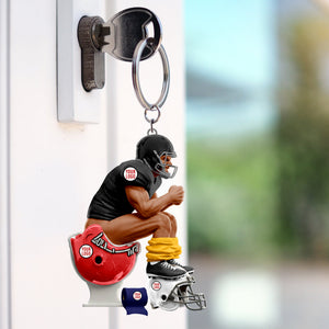 Strong Rival Sports Keychain – Personalized Gifts for Sport Lovers 03qhqn231225