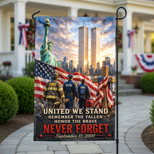 Patriotic Memorial Garden Flag - Memorial Gift 02PAQN280726