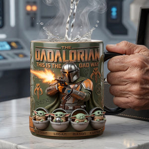 Legendary Dad Force Magic Coffee Mug - Personalized Father's Day Gifts 05tylu290426