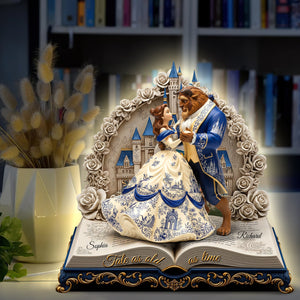 Romantic Couple Acrylic Light Box - Personalized Gifts For Couple 04PGQN301025