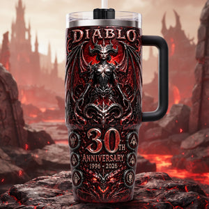 Evil Lord 40oz Tumbler With Handle - Personalized Gifts 05qhlu080726-Homacus