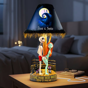 Playful Spooky Couple Acrylic Light Box - Personalized Gifts For Couples 01OHLU111125