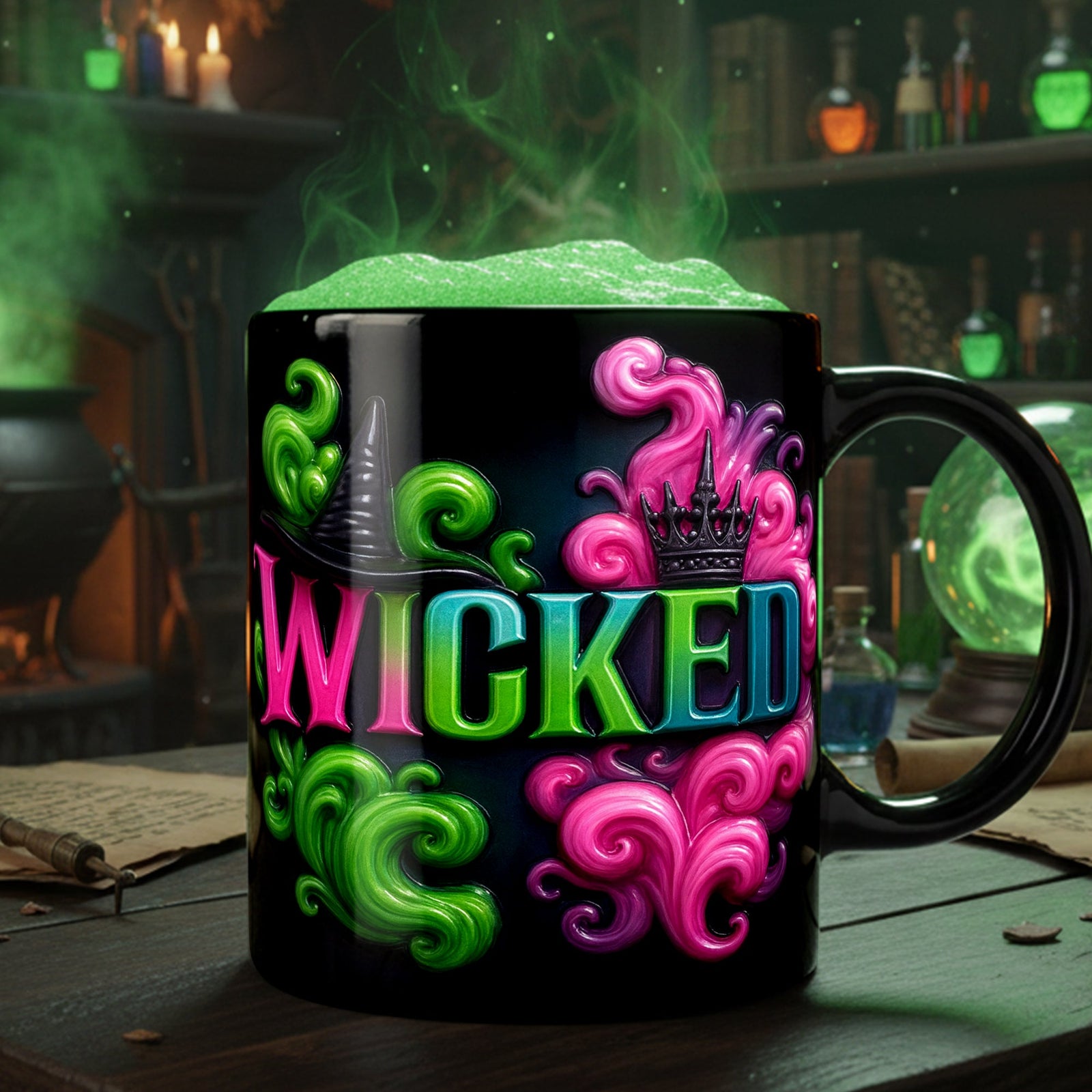 Personalized Dark Magic Vibes Mug 05HULU261125