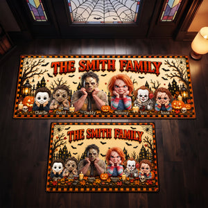 Spooky Family Gathering Runner Rug - Personalized Gifts For Family 01tylu030926