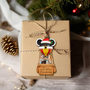 Greatest Friendship Custom Photo Ornament - Personalized Christmas Gifts For Friends 03TGLU240925