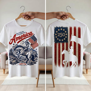 Land Of The Free - Celebrated America 250th Anniversary Shirt - Personalized Gifts For Patriots 05paqn280526