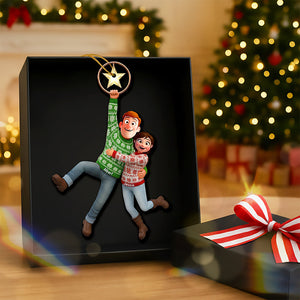 Fun Hanging Couple Ornament - Personalized Gifts For Couple 02qhqn031025