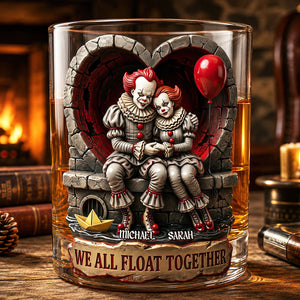 Horrormance Drinking Glass - Personalized Gift For Horror-Loving Couples 07tydt050826