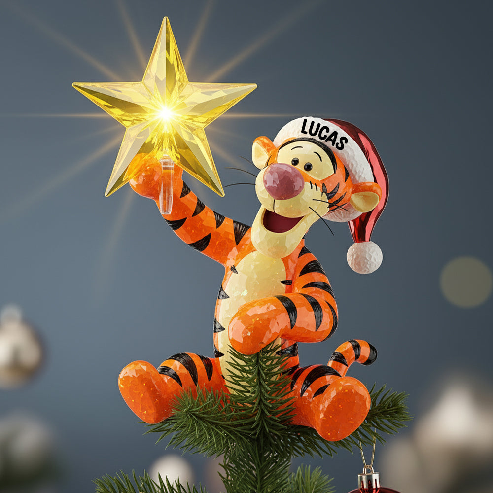 Cute Characters Acrylic Christmas Tree Topper Personalized Gifts For Christmas 05pgtn171125