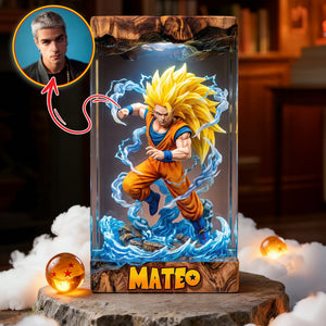 Ultimate Warrior Acrylic Plaque - Custom Photo Gifts 01hulu180326