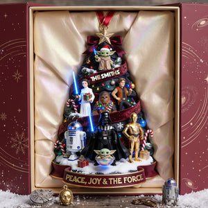 Cosmic Christmas Acrylic Ornament -  Personalize Gifts For Family 03tota140826